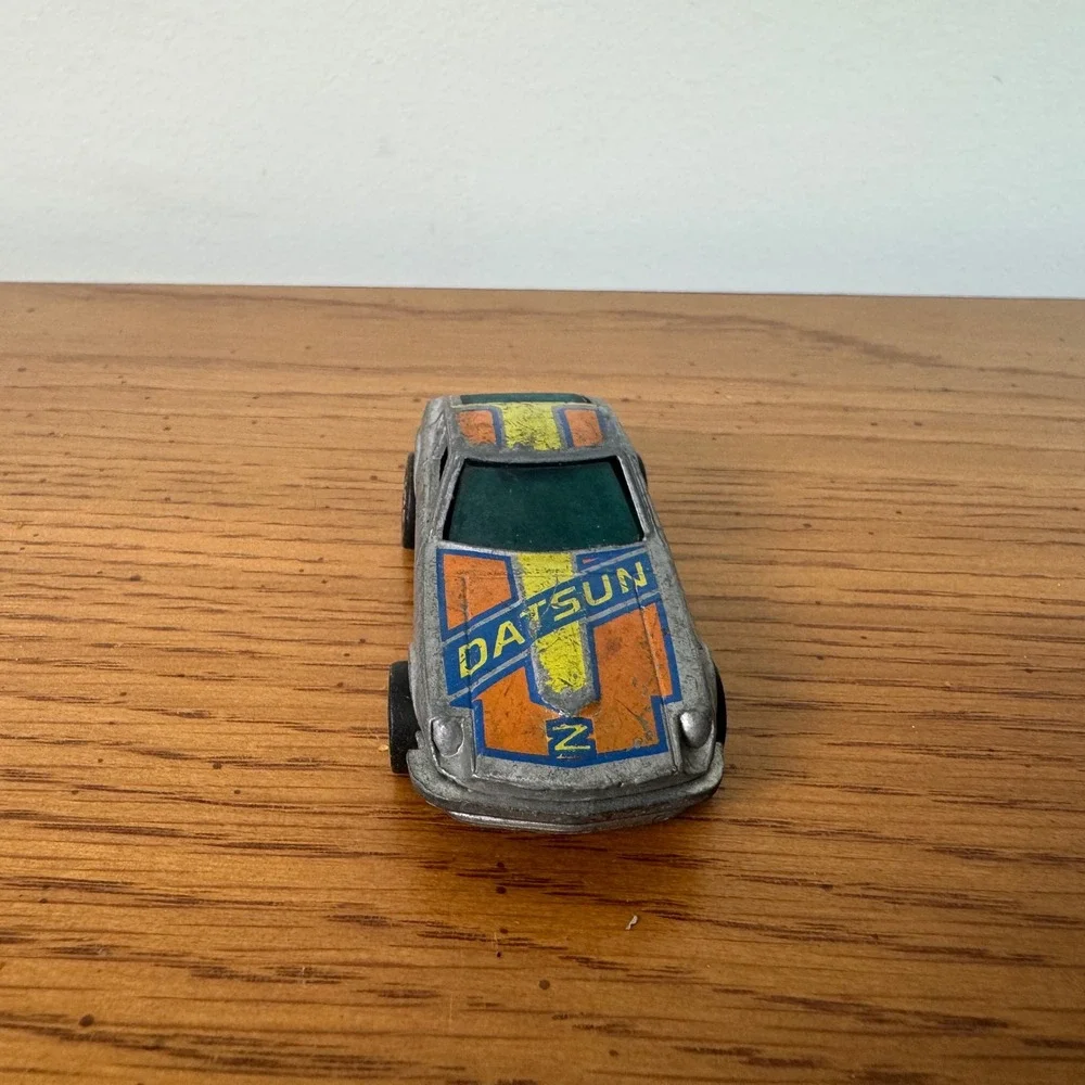 Hot Wheels Z Whiz Datsun 240Z Silver 1976 Mattel‎ Hong Kong Vintage Diecast Car